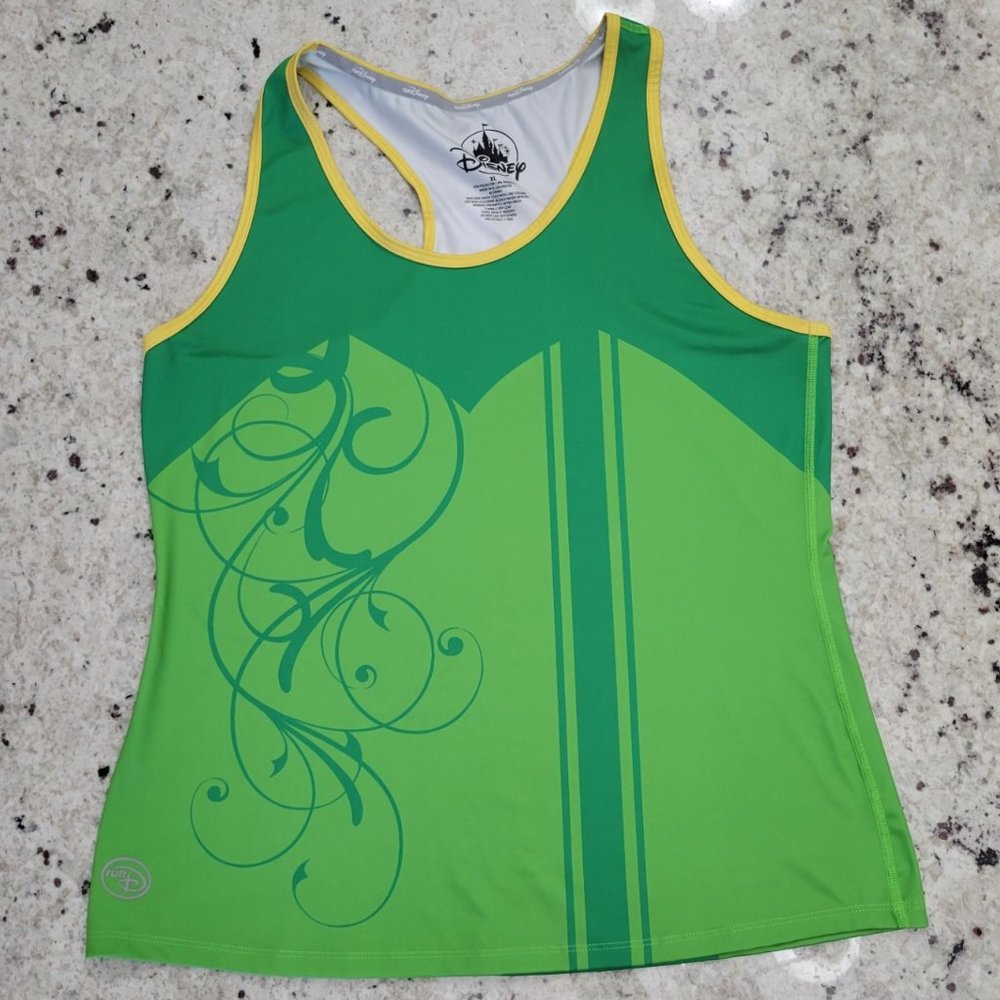 Run Disney racerback Tinkerbell performance top - size XL
